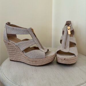Michael Kors wedge sandals
